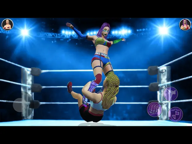 Bad Girls MMA Wrestling Rumble, game for IOS