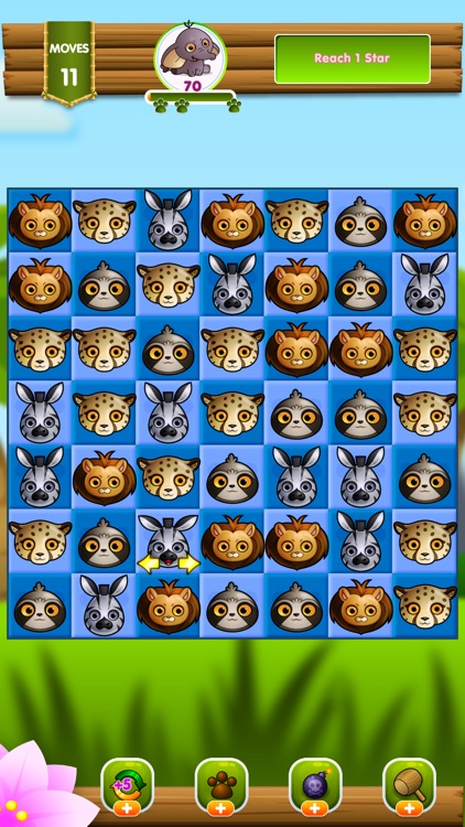 Not So Wild Match 3