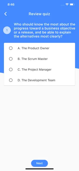 Game screenshot Scrum Quiz apk