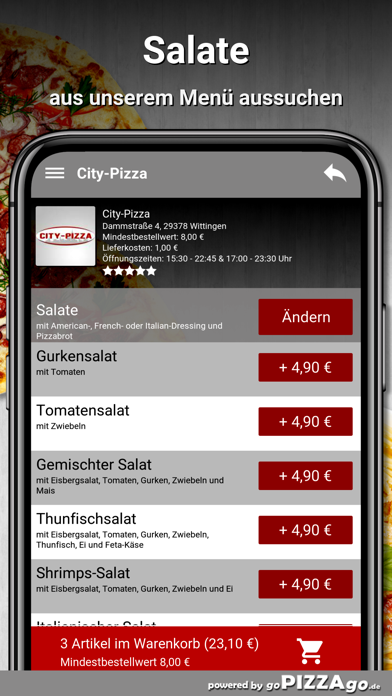 City-Pizza Wittingen screenshot 5
