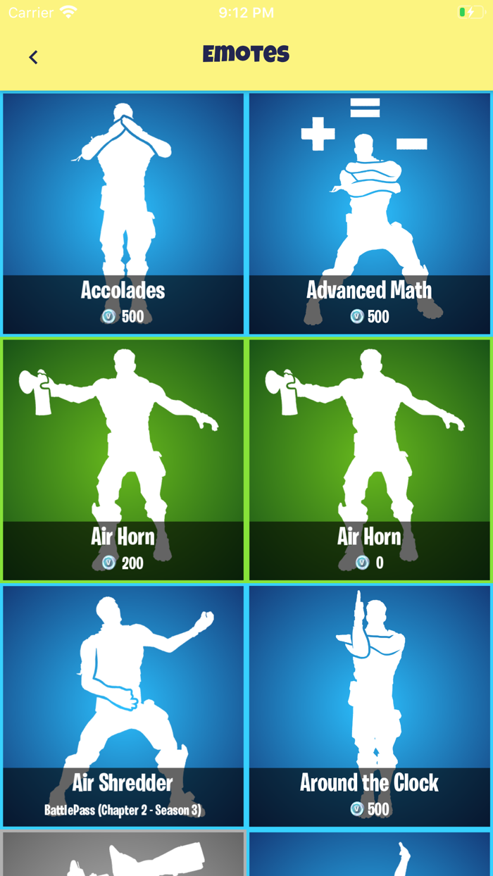 Daily Skins and Vbucks