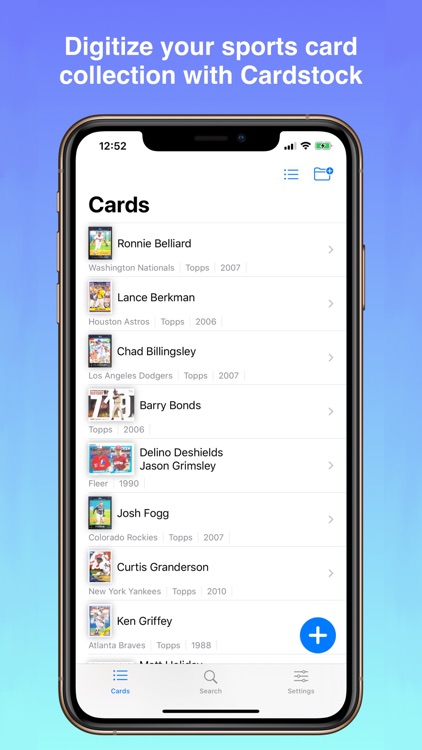 Cardstock - Scanner & Catalog