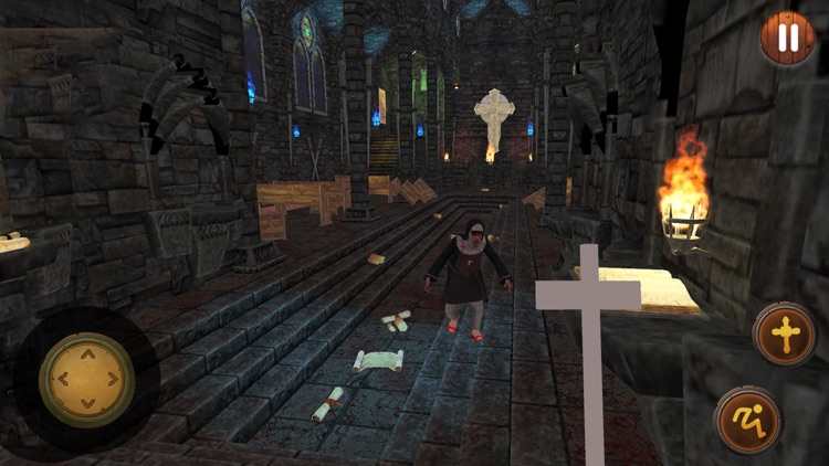 Scary Evil Nun Granny Games 3D screenshot-4