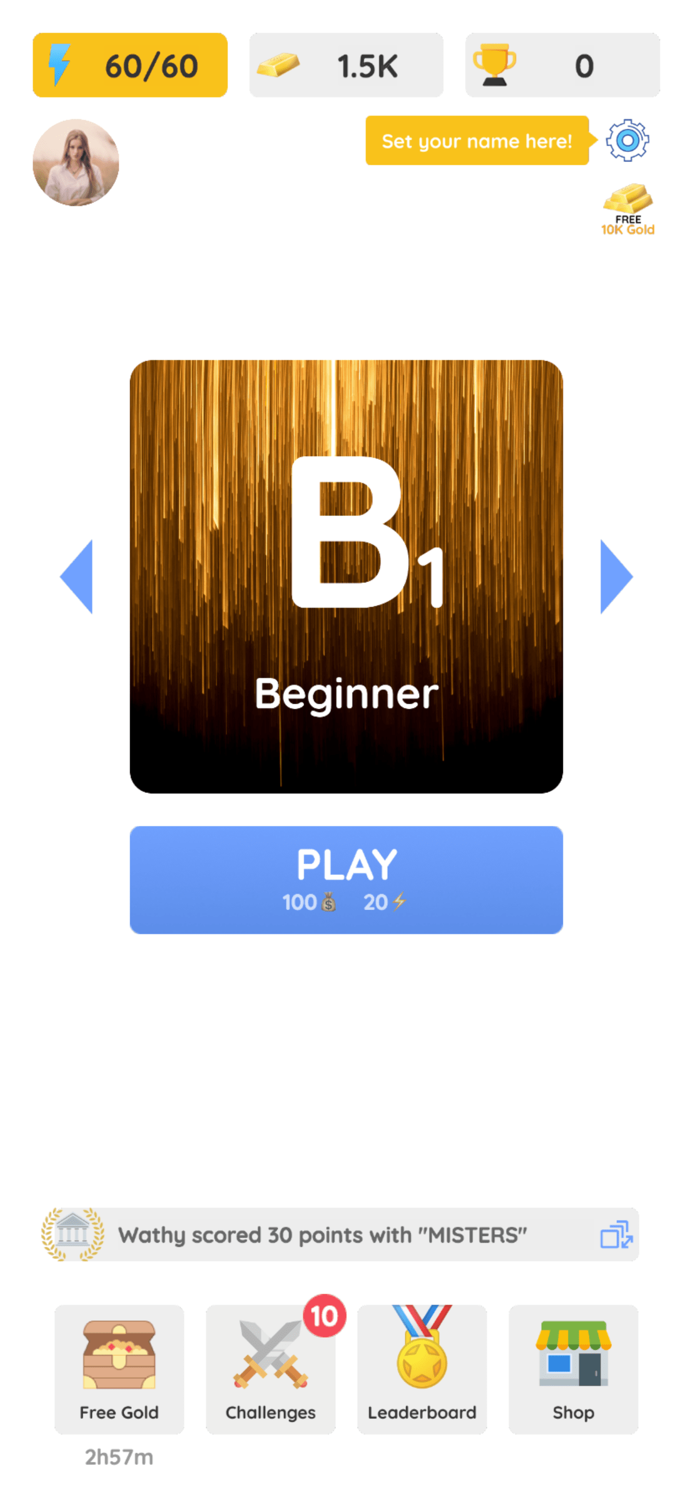 Word Duel - PvP Words Battle