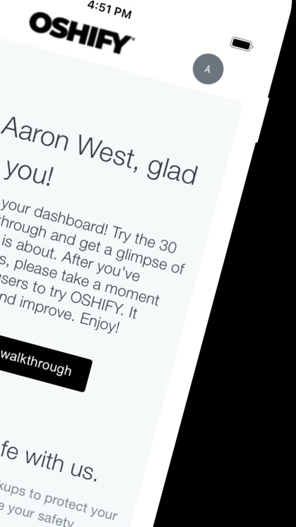 OSHIFY® Safety Application