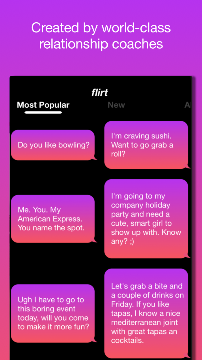 Flirt Send Better Texts
