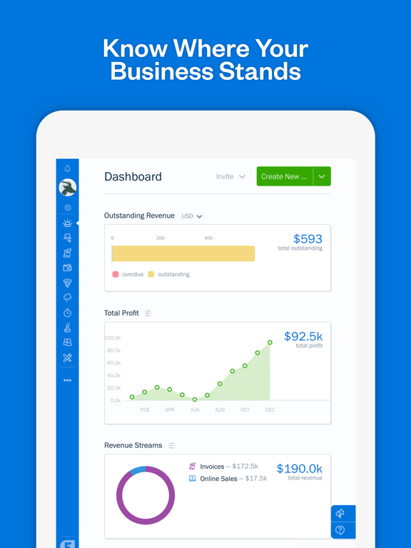 FreshBooks Accounting screenshot