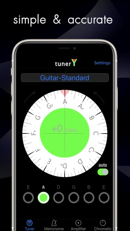 tuner Y -metronome, amp & more screenshot-0