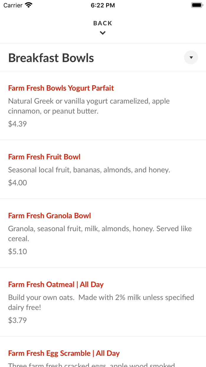 Farm Fresh Bowls Fresno