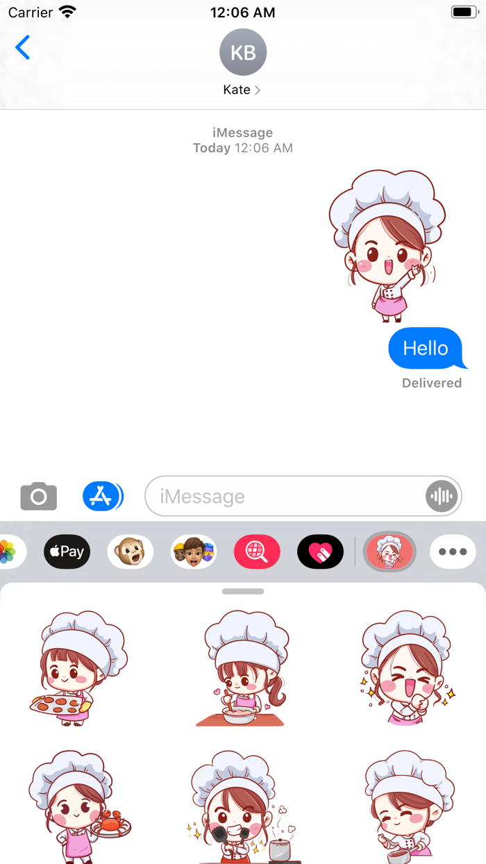 Chef Ophelia Stickers