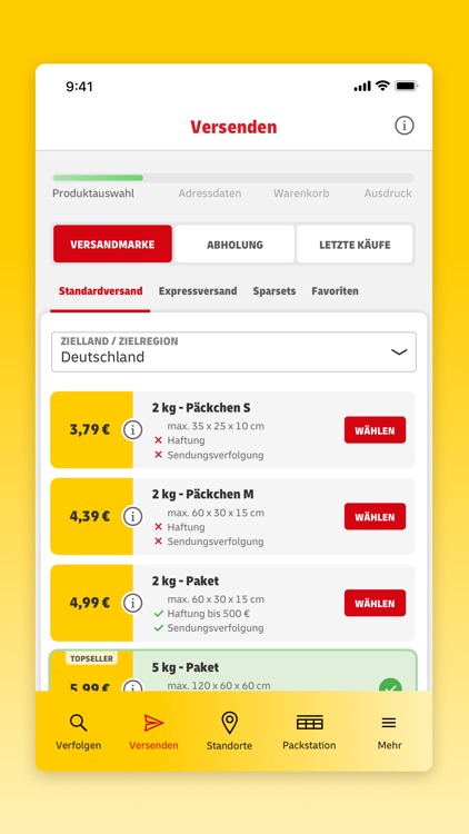 DHL Paket screenshot-3