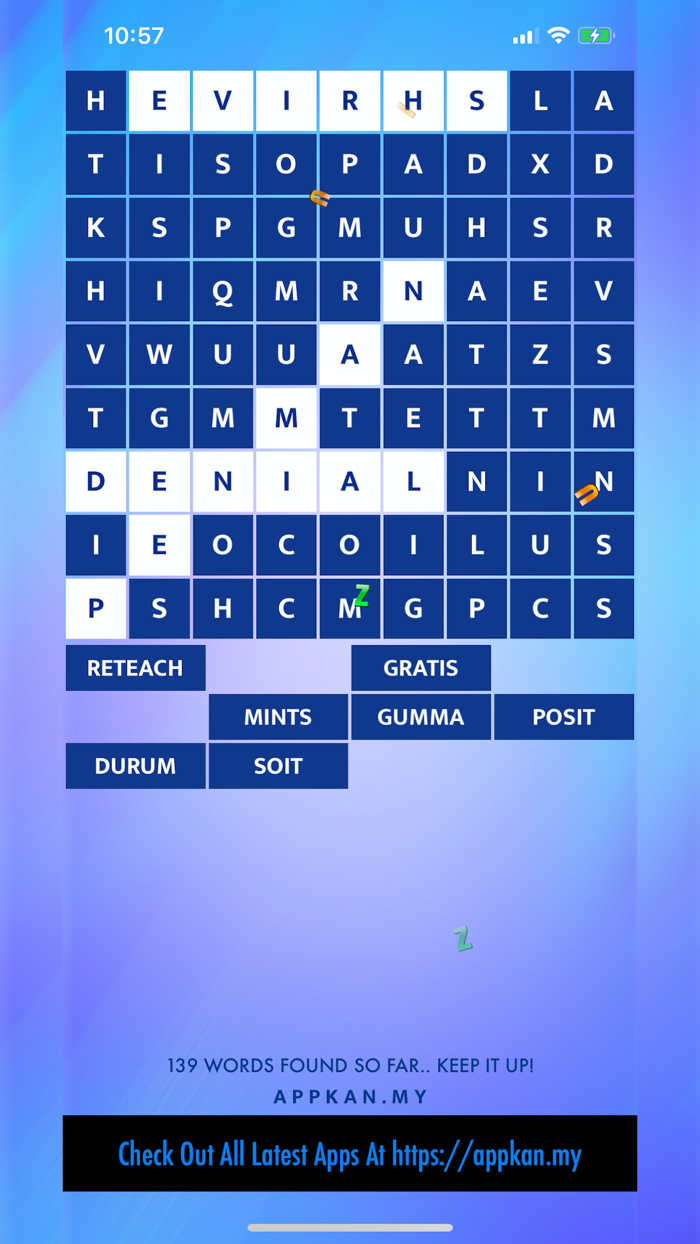 Tap Tap Word Search