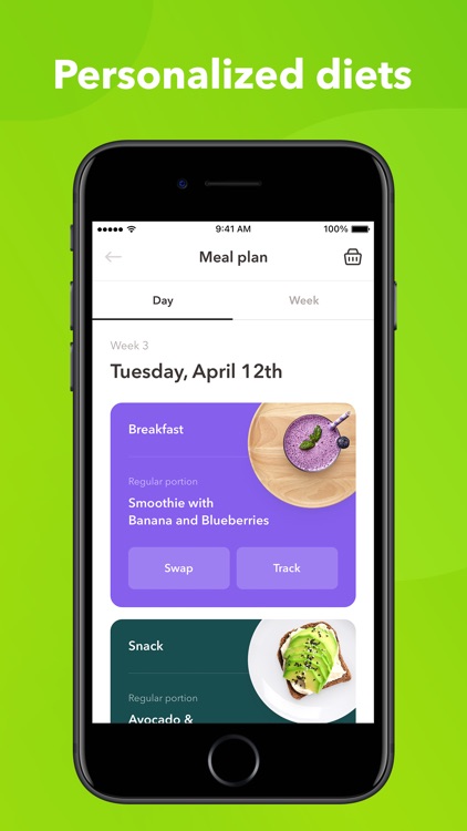 Diet & Meal Planner by GetFit screenshot-4