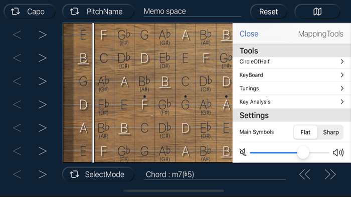 Fret Map