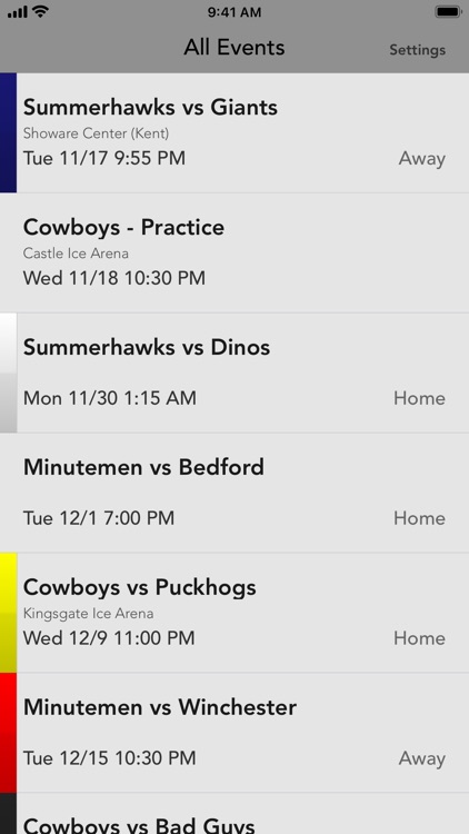 Gameday for Team Cowboy