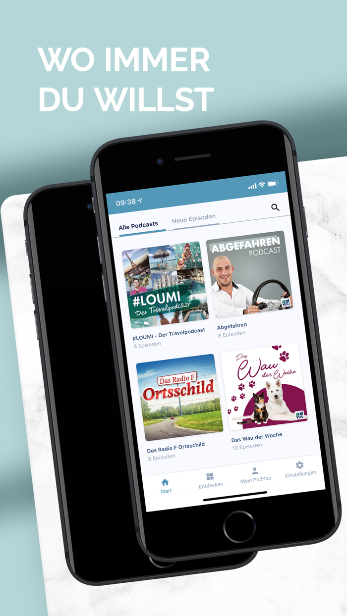 PodYou - Podcasts für Dich