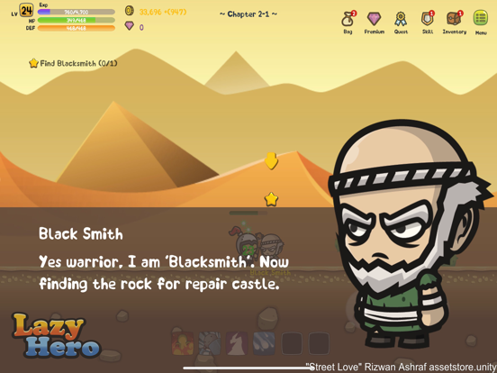 Screenshot #6 pour LazyHero