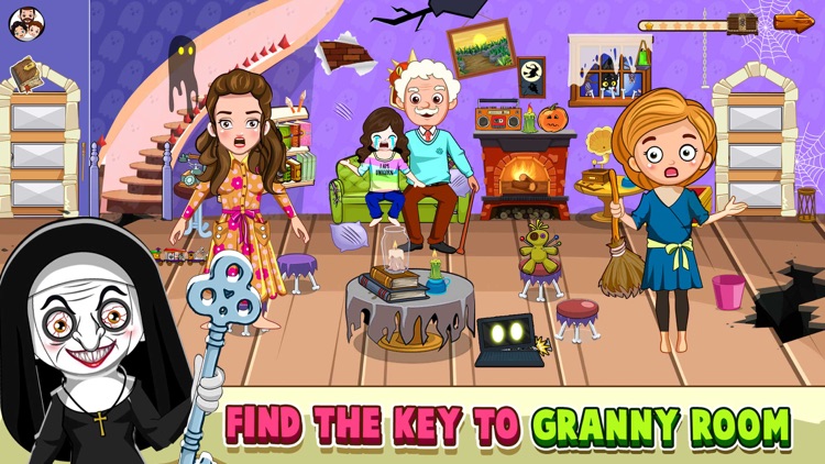 Mini Town: Horror Granny House screenshot-0