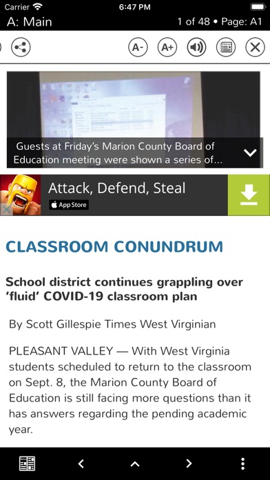 Times West Virginian- Fairmont screenshot 4