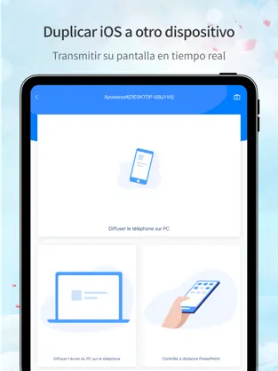 Imágen 1 ApowerMirror-duplica&Transmite iphone