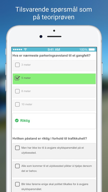 Teoriprøven - Test deg selv