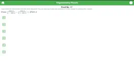 Game screenshot Trigonometry Identities Proofs hack