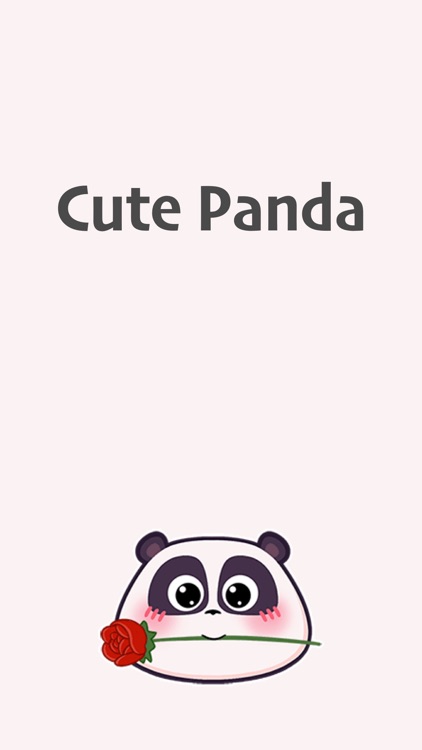 Kawaii Panda Head Sticker