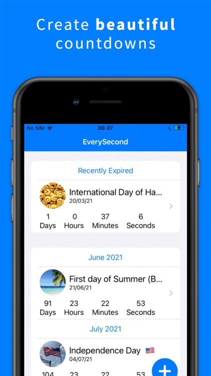EverySecond: Countdown