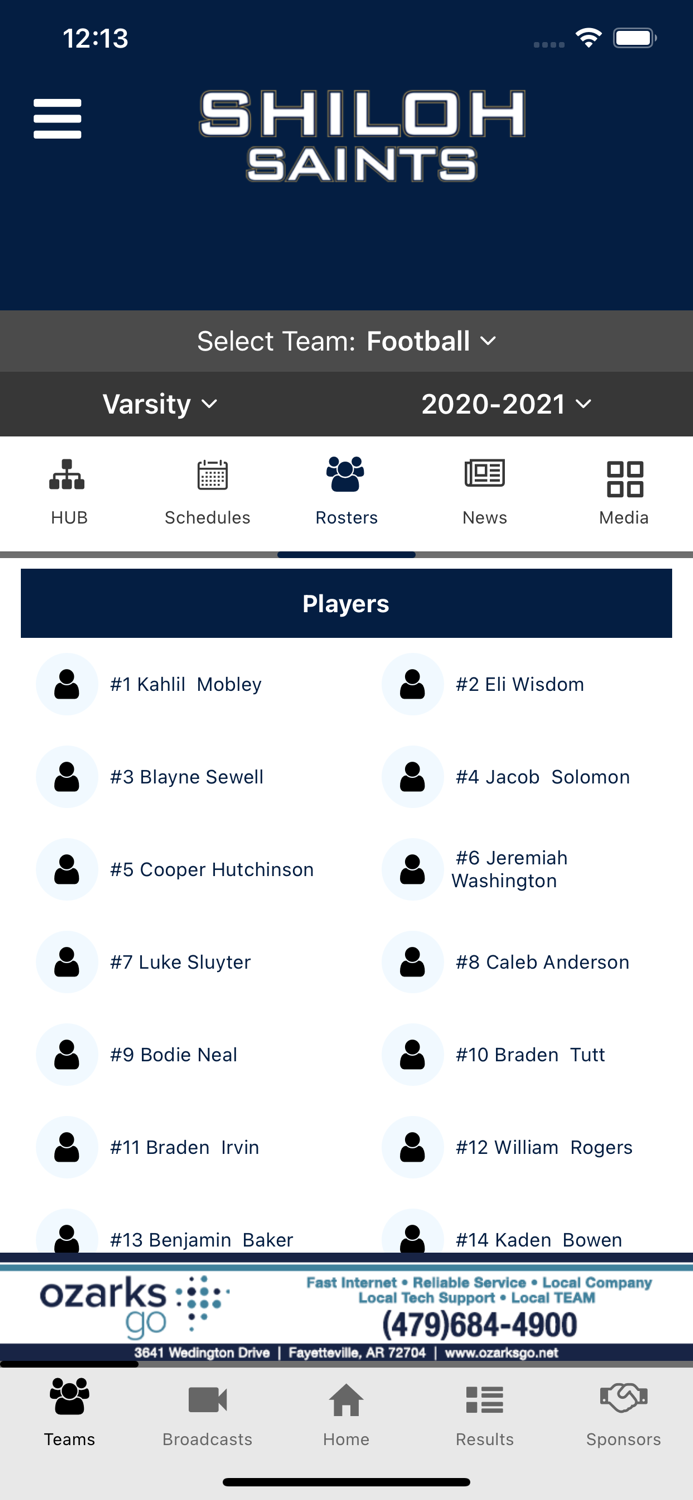 Shiloh Saints Athletics