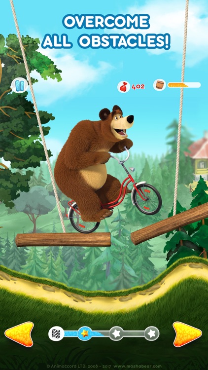 Masha and the Bear. Car Games screenshot-6