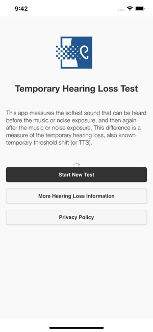 Temporary Hearing Loss Test On The App Store I did that this morning. app store apple