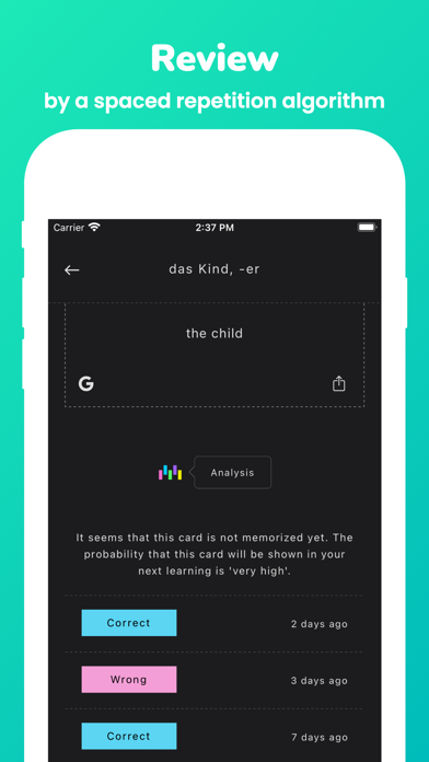 Memorize: Learn German Words screenshot 3