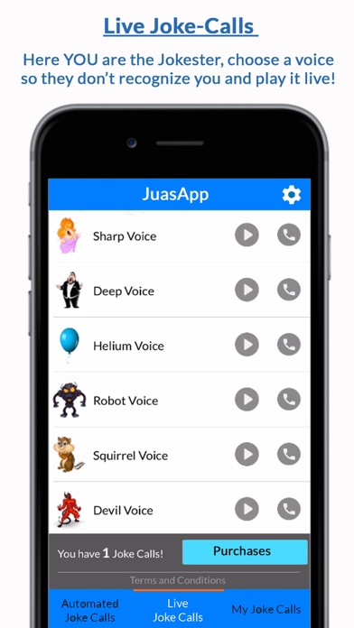 JuasApp - Scherz Telefonicoのおすすめ画像2