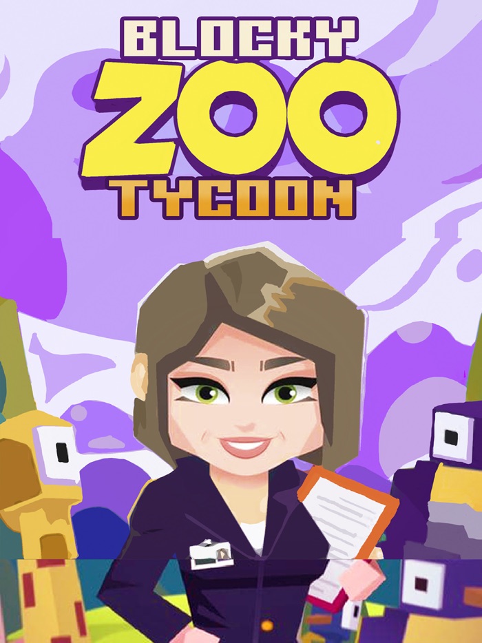 Blocky Zoo Tycoon - Idle Game