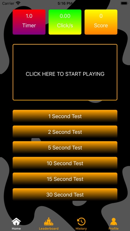 1 Second Cps test 