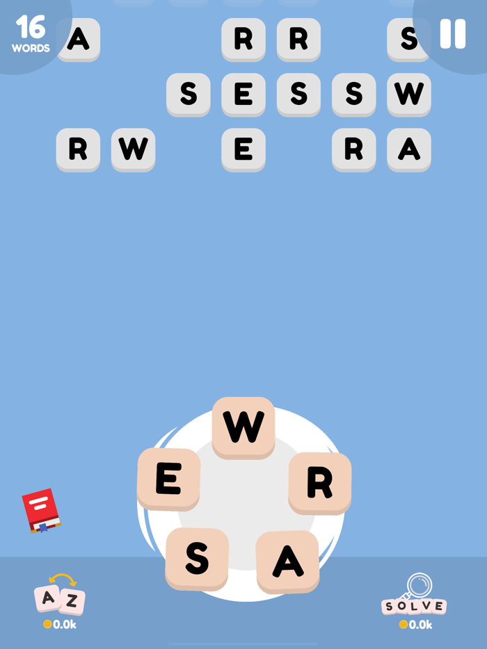 Word Salad Scramble  Solve