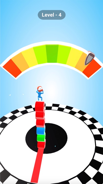 Stacky rider: run on roof rail screenshot-4