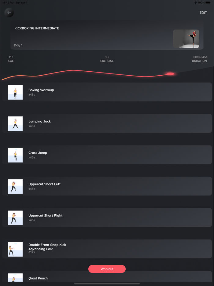 Female Kickboxing Fitness