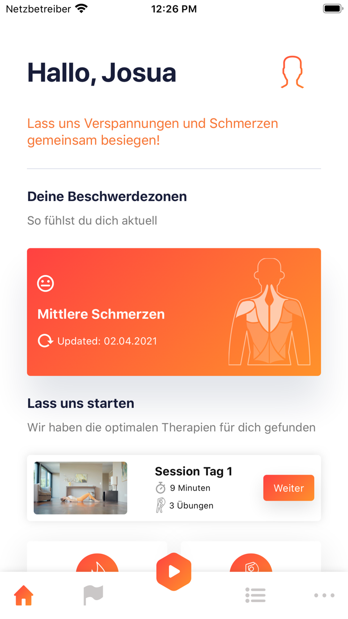 Calio Physiocoach für Zuhause