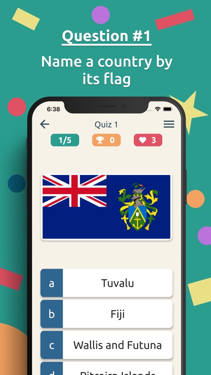 World Quiz: Flags & Countries