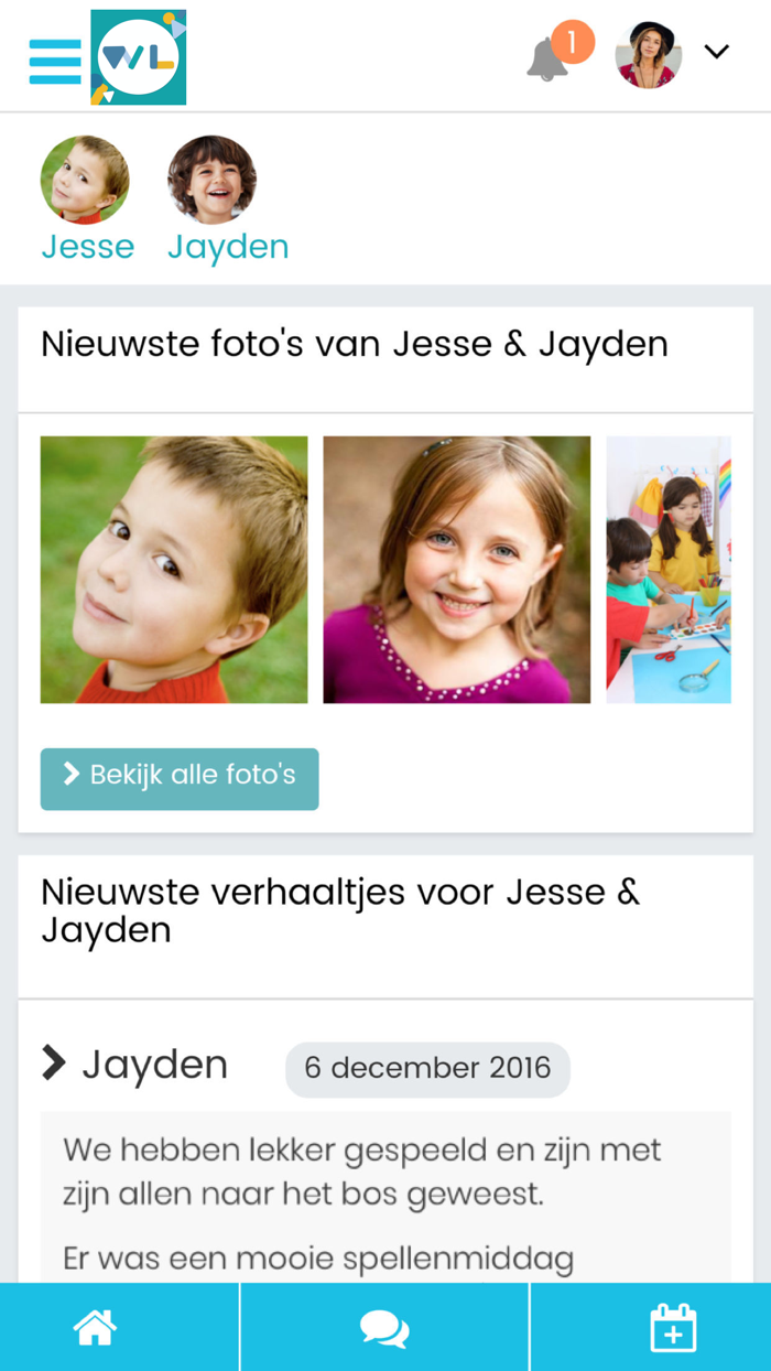 Wonderland ouder app