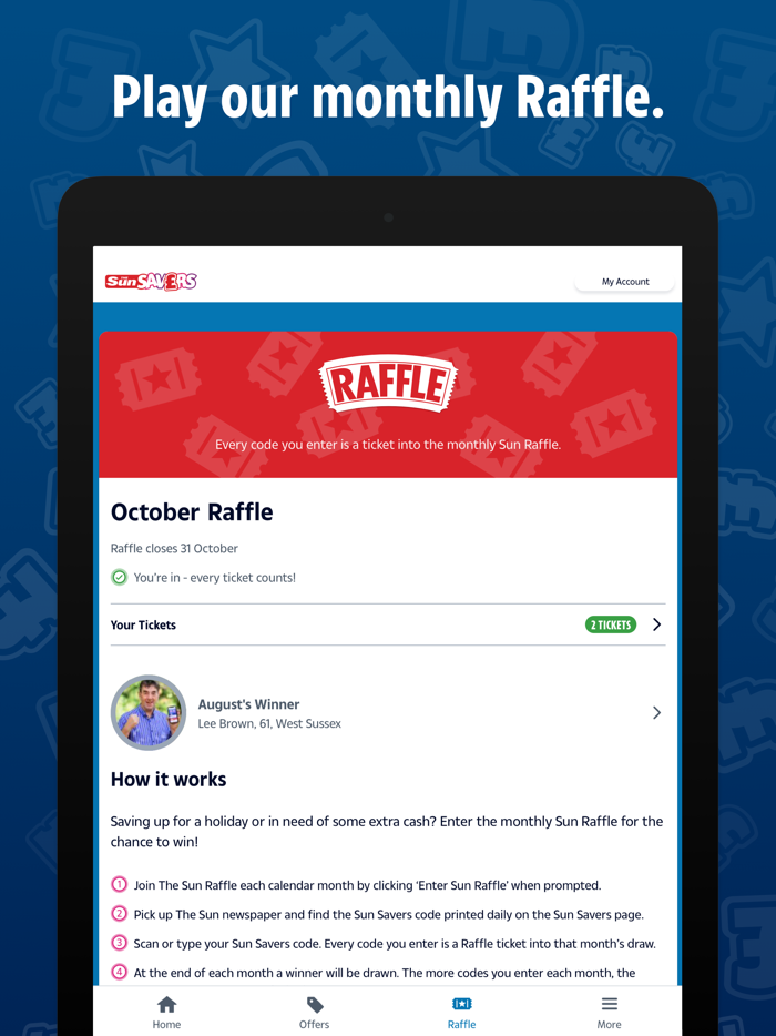 Sun Savers - Treats  Rewards