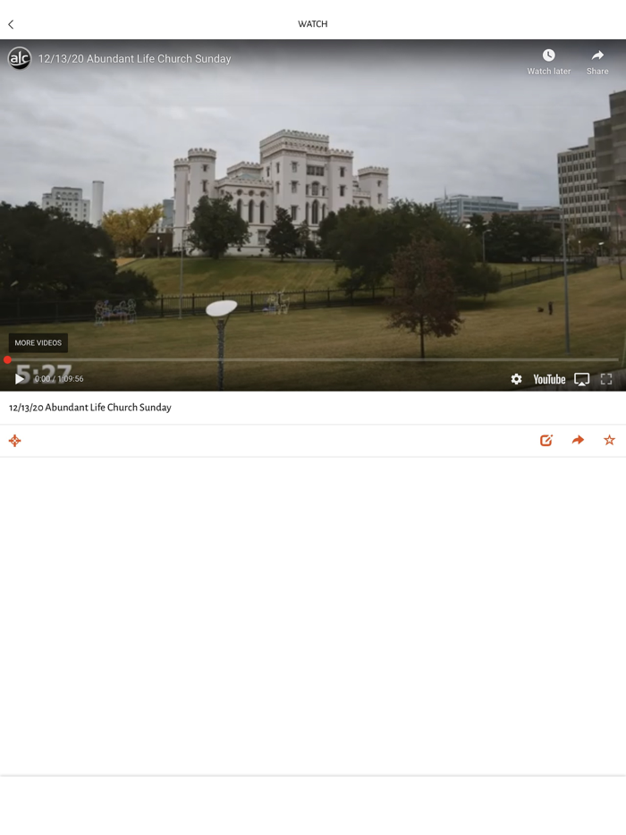 Abundant Life Church LA