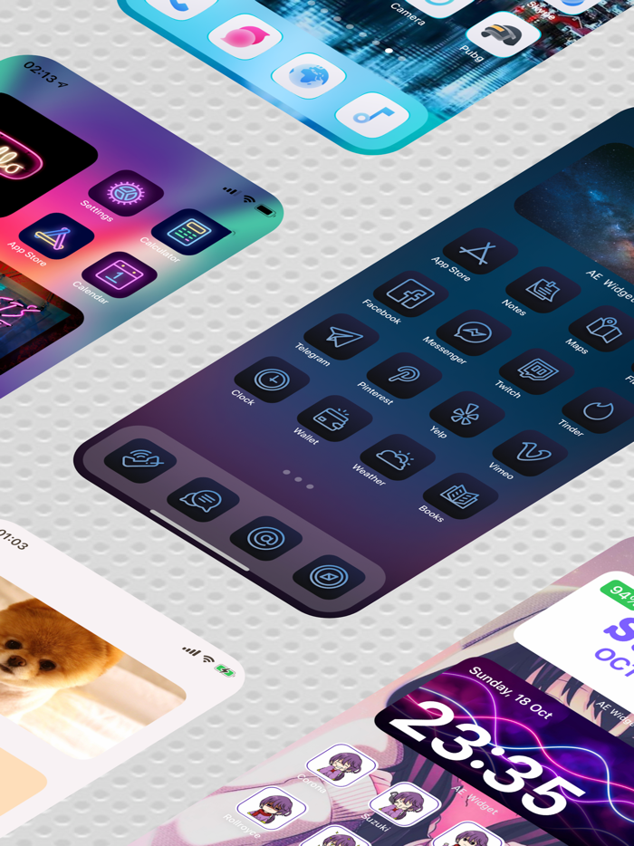 Widgets Themes Icons 14