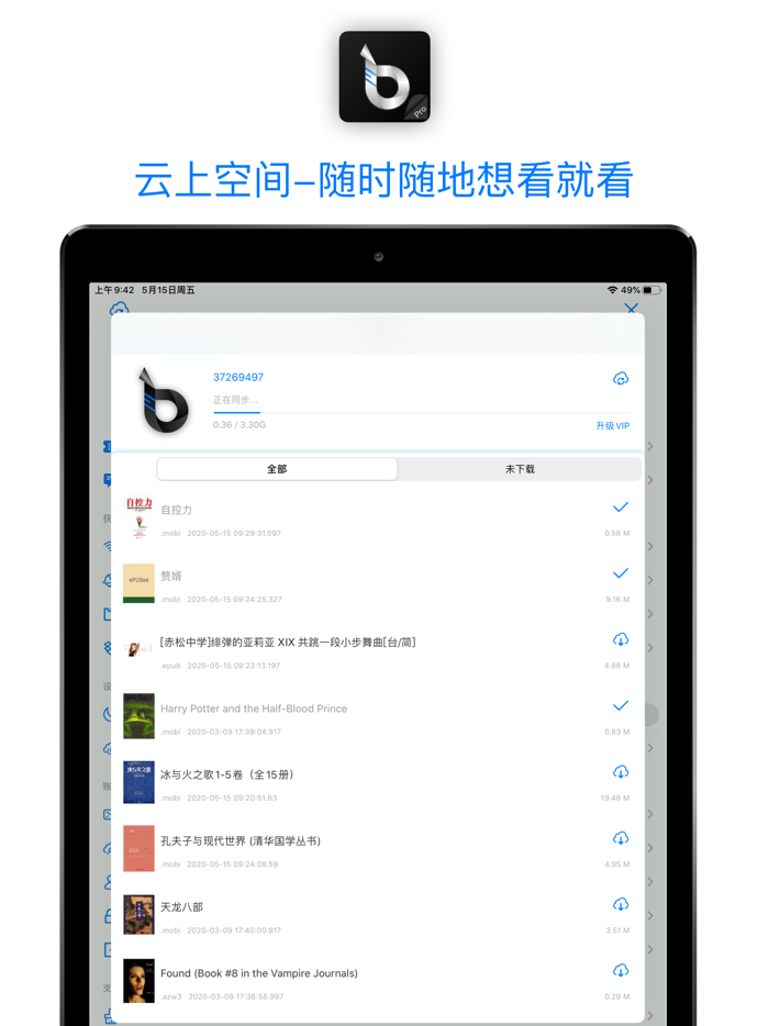 eReader Pro-Read Most Format