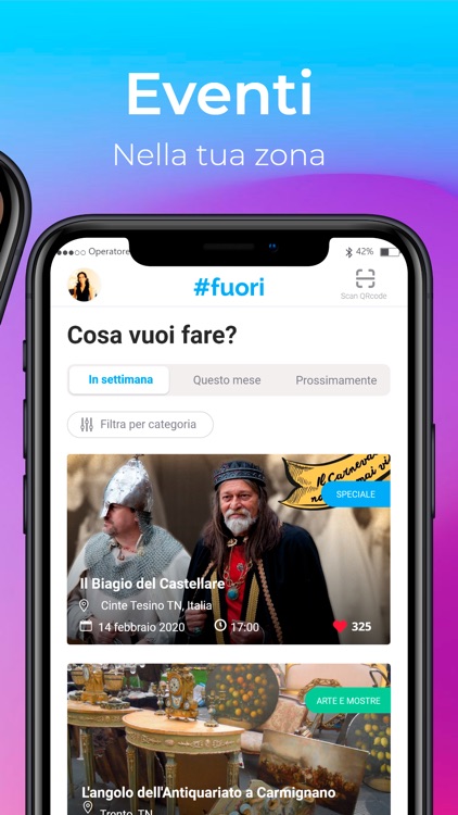Fuori, eventi e promozioni