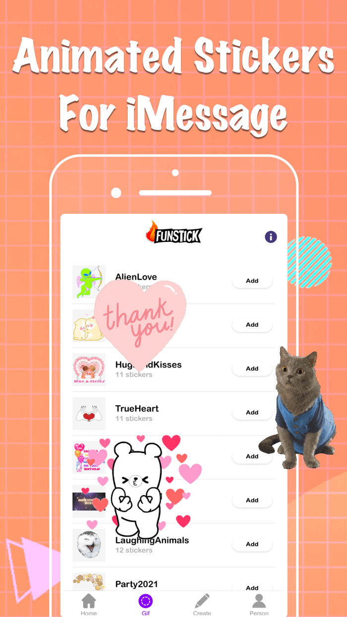 Fun Stickers - GIF Sticker