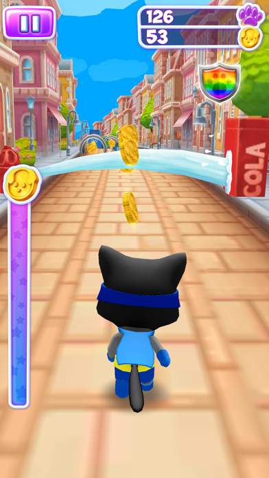 Cat Hero Run screenshot 2