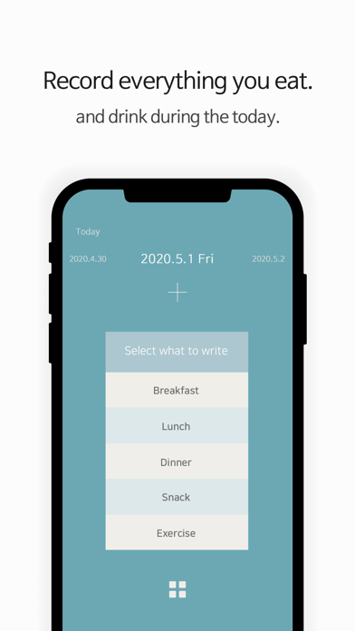 Dining Note: Simple Diet Diary screenshot 2