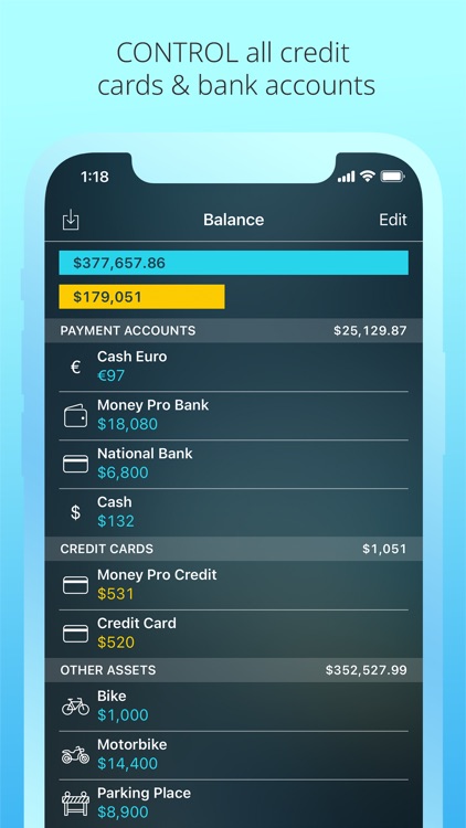 Money Pro: Personal Finance AR